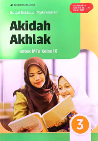 Akidah Akhlak untuk MTS kelas IX