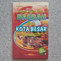 Aneka Kuliner Khas Daerah Dan Kota Besar