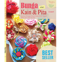 Bunga dari Kain & Pita