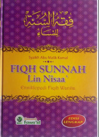 Fiqih Sunnah Lin Nisaa' Ensiklopedi Fiqih Wanita