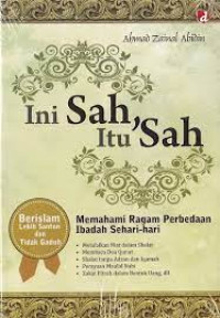 Ini Sah, Itu Sah
