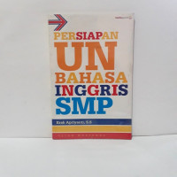 Persiapan UN Bahasa Inggris SMP