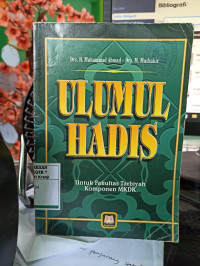 Ulumul Hadis